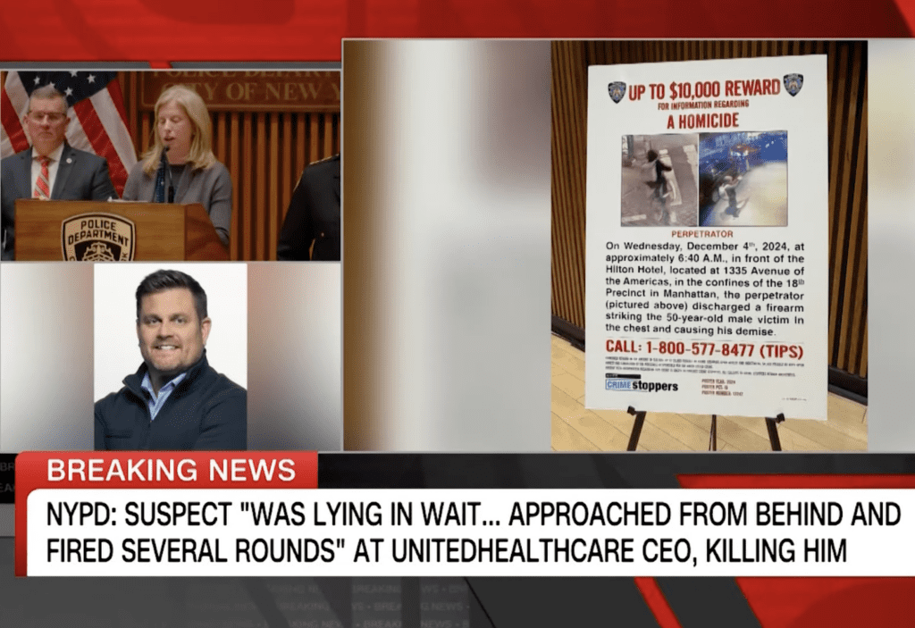 Killing of UnitedHealthcare CEO